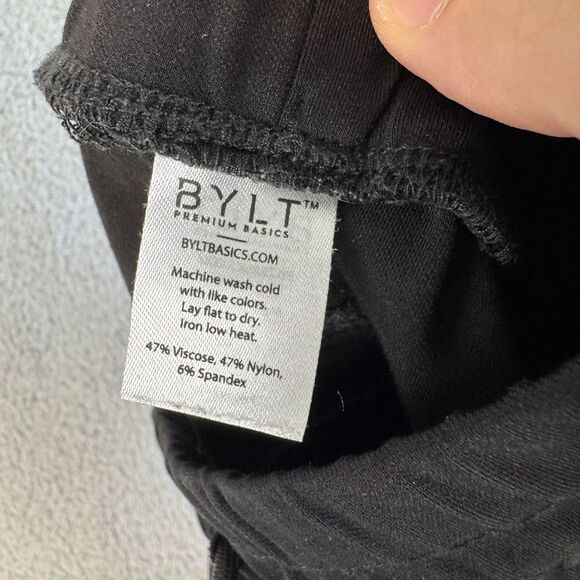 BYLT Elite Jogger Pants Mens Medium Black Performance Fitness Active Gym Workout - Picture 9 of 10